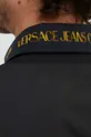 Bavlnená košeľa Versace Jeans Couture čierna
