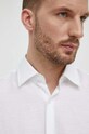 BOSS koszula lniana 50513676 biały