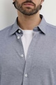 Памучна риза BOSS 50513781 тъмносин