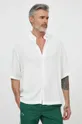 biela Košeľa Armani Exchange