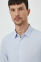 Bavlnená košeľa Armani Exchange regular modrá 3DZC37.ZN4MZ