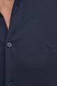 Bavlněná košile Armani Exchange 3DZCHQ.ZJ8EZ námořnická modř SS24