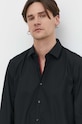 HUGO koszula bawełniana czarny 50513932