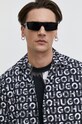 Бавовняна сорочка HUGO чорний 50514146