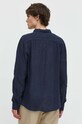 HUGO koszula lniana granatowy 50514162