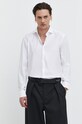 Oblečenie Bavlnená košeľa HUGO 50513931 biela
