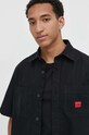 HUGO cămașă din bumbac negru 50495912