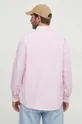 ροζ Βαμβακερό πουκάμισο United Colors of Benetton