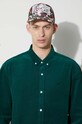 Вельветова сорочка Carhartt WIP Longsleeve Madison Fine Cord Shirt I030580.1ZUXX зелений