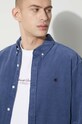 Carhartt WIP corduroy shirt Longsleeve Madison Fine Cord Shirt I030580.1ZVXX blue