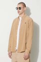 Carhartt WIP corduroy shirt Longsleeve Madison Fine Cord Shirt beige I030580.1ZWXX