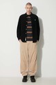 Джинсова риза Carhartt WIP Longsleeve Madison Fine Cord Shirt I030580.K02XX черен SS24