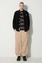 Вельветова сорочка Carhartt WIP Longsleeve Madison Fine Cord Shirt I030580.K02XX чорний SS24
