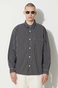 Carhartt WIP cotton shirt Longsleeve Ligety Shirt cotton black I032901.1XTXX