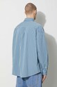 Clothing Carhartt WIP cotton shirt Longsleeve Ligety Shirt I032901.1XUXX blue