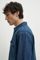 Bavlněná košile Levi's námořnická modř 85744