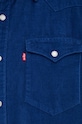 Levi's koszula bawełniana 85744 granatowy SS25