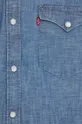 blu Levi's camicia in cotone