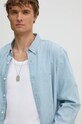 Levi's koszula bawełniana niebieski A7210