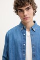 Bavlněná košile Levi's modrá A7210
