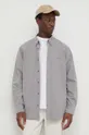 Levi's camicia in cotone grigio