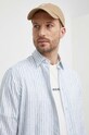 Сорочка Sisley 5N1JSQ036 блакитний