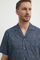 Liu Jo camasa din bumbac M124P201ETNOSHIRT bleumarin