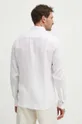 bianco Michael Kors camicia di lino