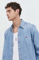 Diesel koszula jeansowa D-SIMPLY CAMICIA A03534.068KC niebieski