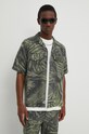 Diesel cămașă S-SAM-ZEBRA scurt verde A13391.0WGAL