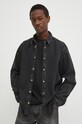 Diesel cămașă jeans D-SIMPLY CAMICIA negru A03534.068KE