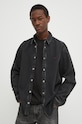 Diesel koszula jeansowa D-SIMPLY CAMICIA czarny A03534.068KE