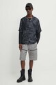 Diesel cămașă S-BRISTOL CAMICIA A12855.0IMAG negru SS24