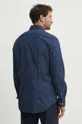 tmavomodrá Bavlnená košeľa Tommy Hilfiger
