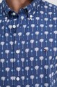 Košile Tommy Hilfiger MW0MW34582 námořnická modř