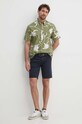 Одежда Хлопковая рубашка Tommy Hilfiger MW0MW34587 зелёный