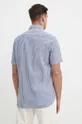 niebieski Tommy Hilfiger koszula z domieszką kaszmiru