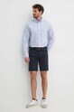 Одежда Хлопковая рубашка Tommy Hilfiger MW0MW34608 голубой