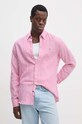 Košile Tommy Hilfiger slim růžová MW0MW34633