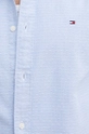 Tommy Hilfiger camicia in cotone blu