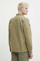 Îmbrăcăminte Superdry camasa din bumbac M4010730A.L5L verde