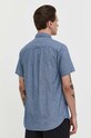 Одежда Хлопковая рубашка Superdry M4010886A.JON голубой