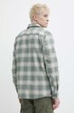 Odzież Dickies koszula bawełniana EVANSVILLE LS DK0A4XGT zielony