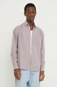Drykorn koszula bawełniana RIKOV fioletowy 47360.144078