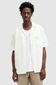 AllSaints camasa CUDI scurt alb MS129Y