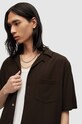 Рубашка AllSaints CUDI MS129Y чёрный SS24