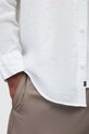 Одяг Сорочка з льону AllSaints CYPRESS MS152Y білий
