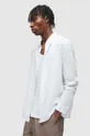 bianco AllSaints camicia di lino CYPRESS