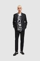 Сорочка AllSaints WEBS MS555Z чорний