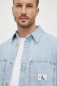 Calvin Klein Jeans koszula jeansowa niebieski J30J324894